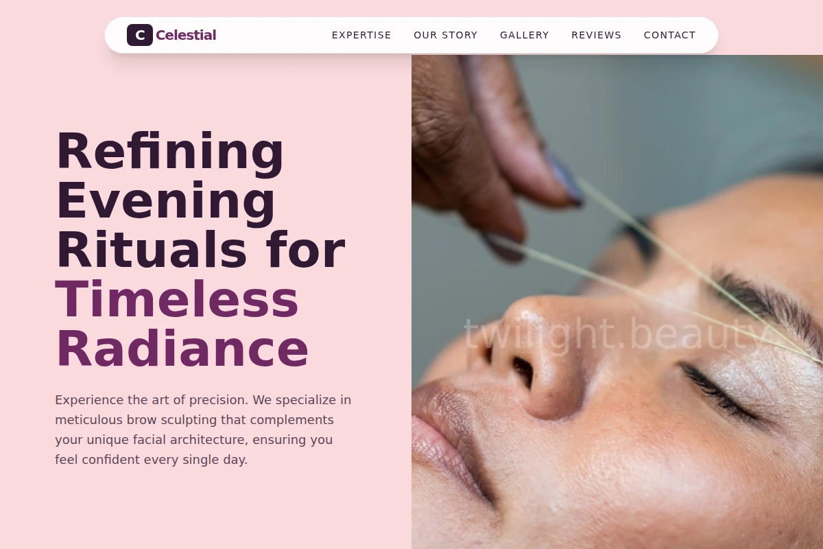 Serum Eyebrow Threading