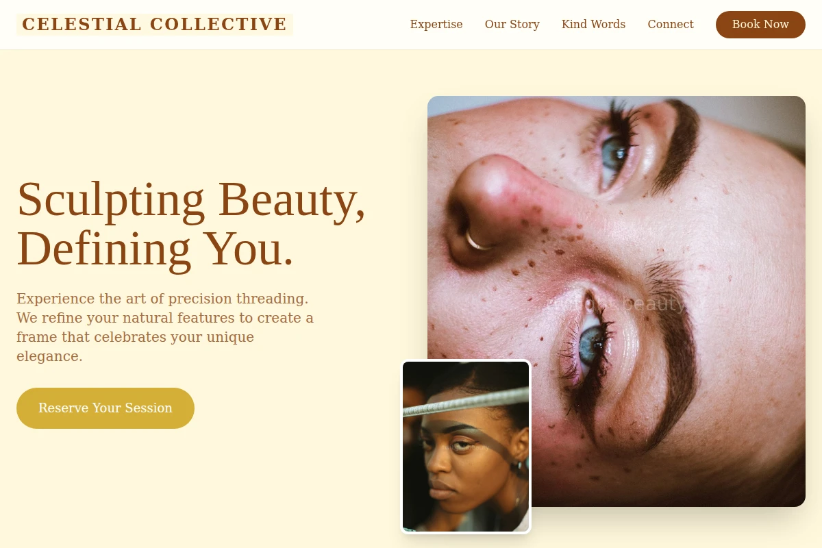 Divine Eyebrow Threading