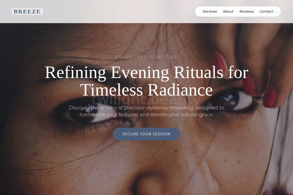 Breeze Eyebrow Threading