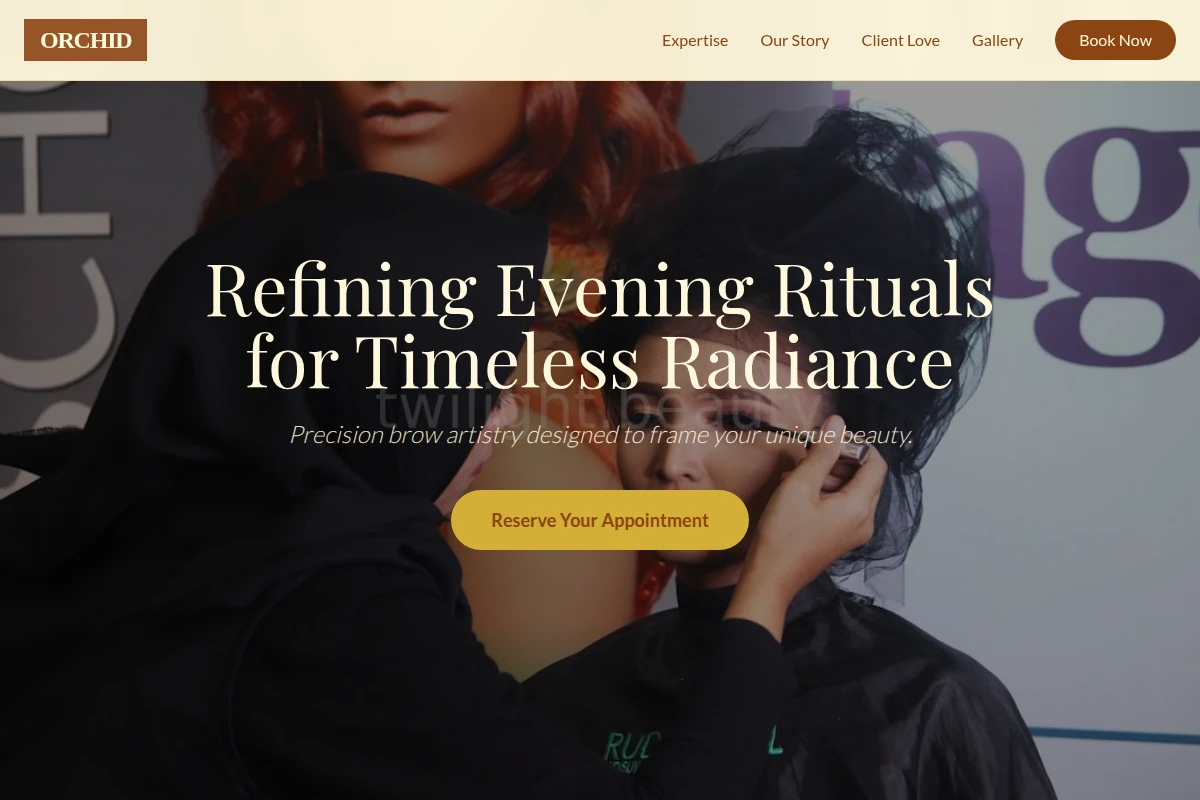 Orchid Eyebrow Threading