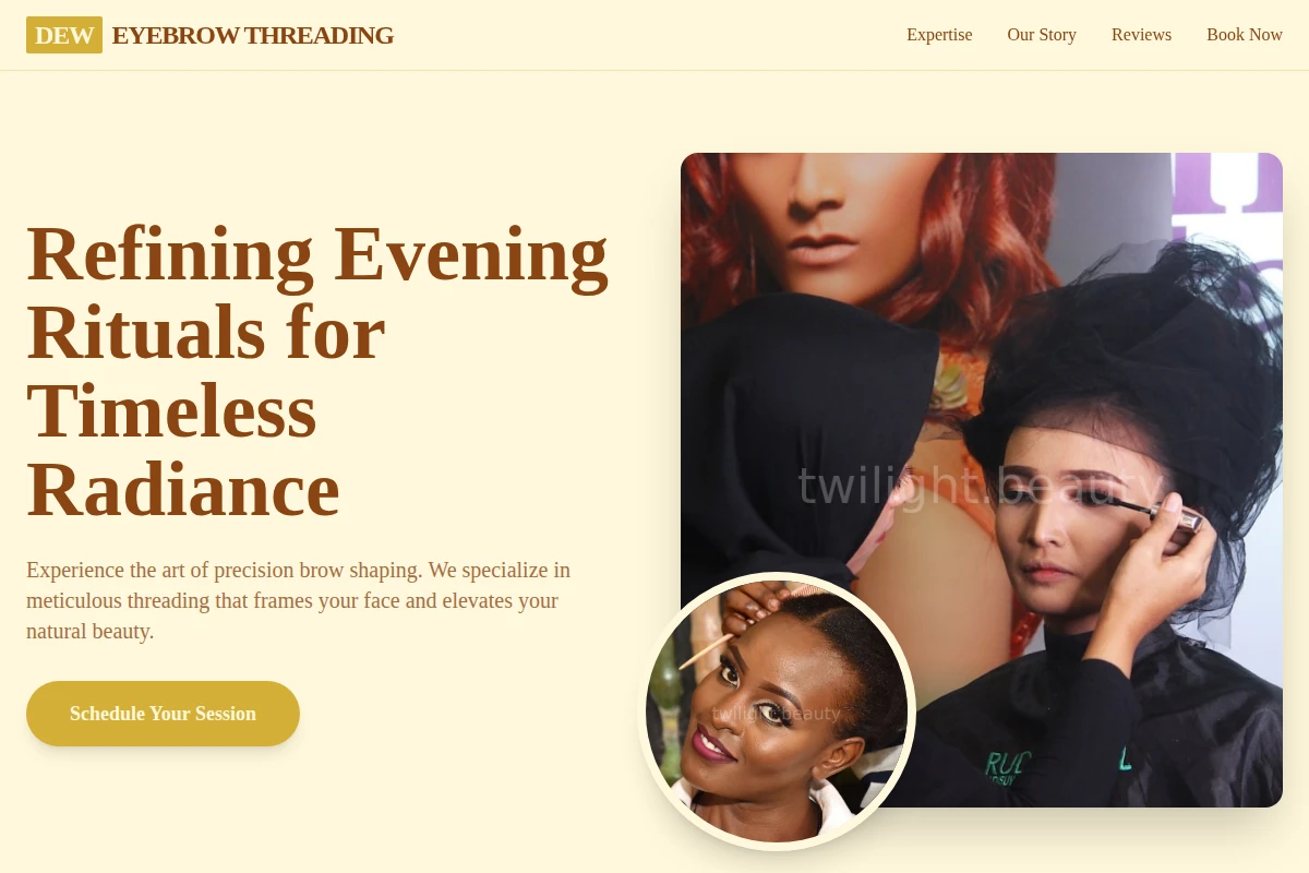 Dew Eyebrow Threading